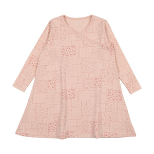 Multi floral design nightgown - Pink base