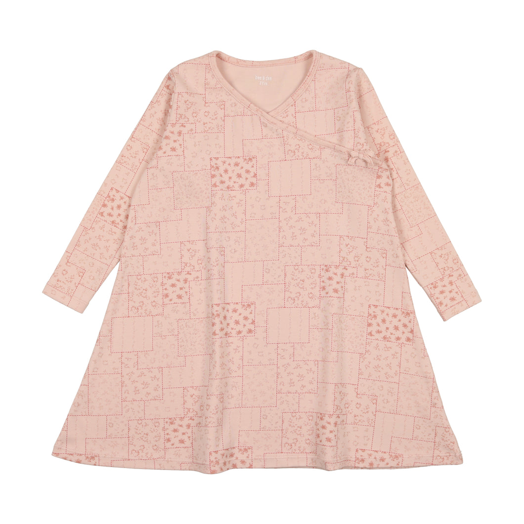 Multi floral design nightgown - Pink base