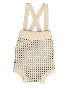 Twisted triple color textured baby knit - Mint NKN962