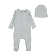Load image into Gallery viewer, Once upon a baby footie and beanie - Blue wisp
