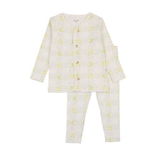 Load image into Gallery viewer, Orchard plaid loungewear - lemon print
