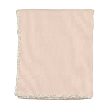 Load image into Gallery viewer, Organic ditsy wrap layette set - champagne pink
