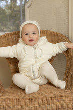 Load image into Gallery viewer, Organic ditsy jacket - Cream shadow boys
