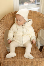 Load image into Gallery viewer, Organic ditsy jacket - Cream shadow boys
