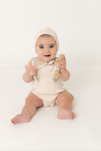 Load image into Gallery viewer, Organic ditsy romper - champagne pink
