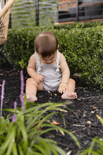 Load image into Gallery viewer, Organic ditsy romper - fortress
