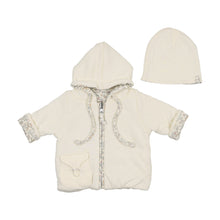 Load image into Gallery viewer, Organic ditsy jacket - Cream shadow boys
