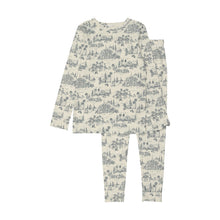 Load image into Gallery viewer, Coastal toile pajamas - Blue
