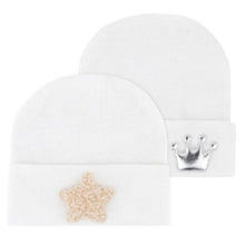 Load image into Gallery viewer, 2-Pack Hospital Hats - White
