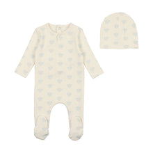 Load image into Gallery viewer, Paisley print layette set - light base boy
