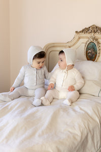 Perfect pointelle outfit - chalk white