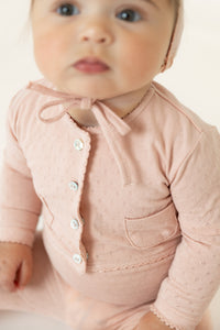 Perfect pointelle outfit - rose
