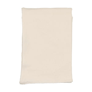Perfect pointelle layette set - chalk white
