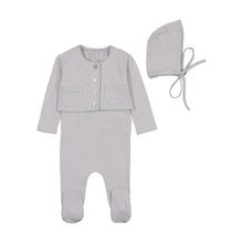 Load image into Gallery viewer, Perfect pointelle outfit - london fog
