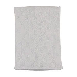 Petit ours pointelle layette set - london fog