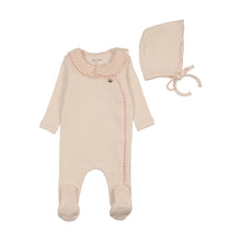 Load image into Gallery viewer, Pleated Collar-Pinkalicious Layette set
