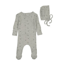 Load image into Gallery viewer, Pretty petals layette set - mist
