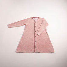 Load image into Gallery viewer, Prim trim velour nightgown - Old rose
