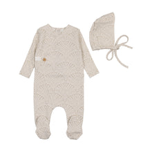 Load image into Gallery viewer, Print wrap layette set - moonlight
