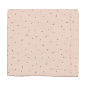 Printed wrapover layette set - florette