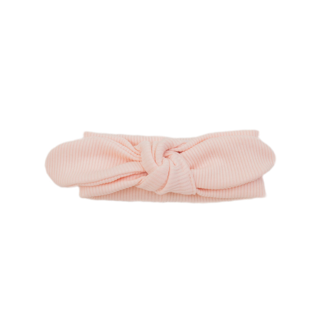 Ribbed headband - Baby pink