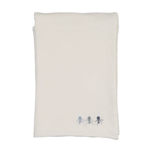 Load image into Gallery viewer, Rattles Pointelle-Chalk White Boys Layette set
