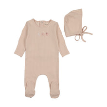 Load image into Gallery viewer, Rattles Pointelle-Pastel Pink Layette set
