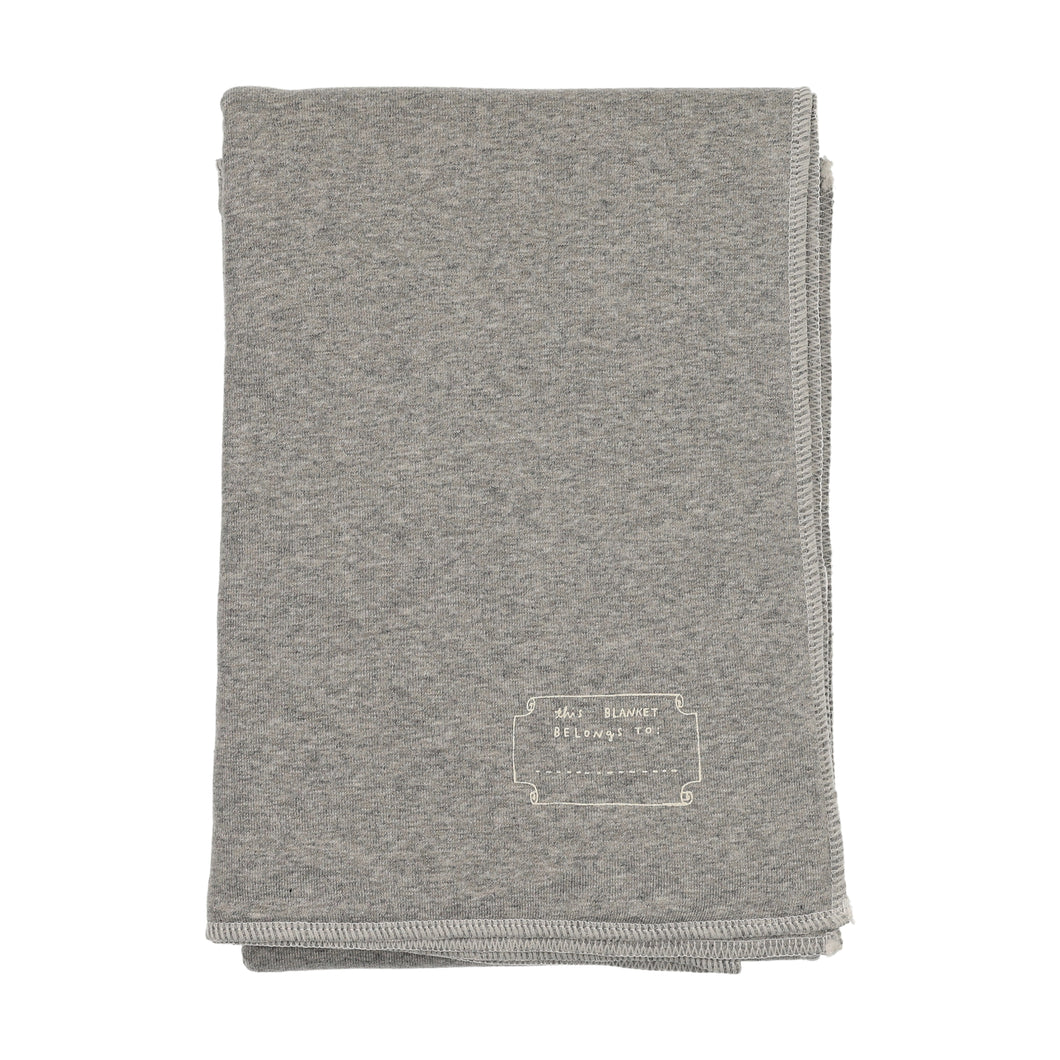 Sewing pattern layette set - French grey