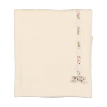 Load image into Gallery viewer, Ribbon weave velour layette set - snow white girl
