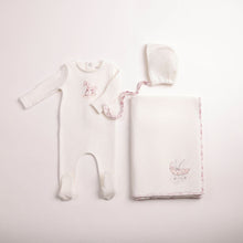 Load image into Gallery viewer, Rocking horse layette set - Chalk white girls
