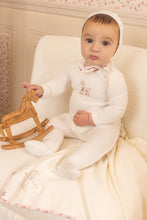 Load image into Gallery viewer, Rocking horse layette set - Chalk white girls
