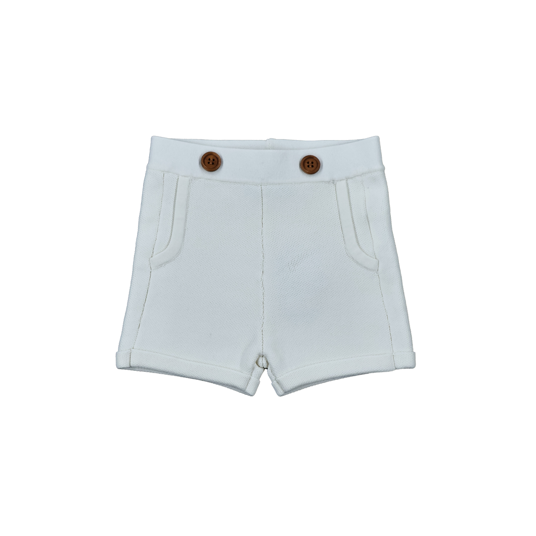 Ace shorts knit - Off white