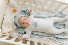 Load image into Gallery viewer, Sailor Stripe Layette Set - Ivory
