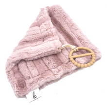 Load image into Gallery viewer, Wave pink security blanket
