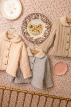 Load image into Gallery viewer, Sherpa collar knit jacket - Neutral
