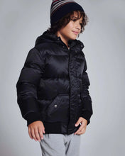 Load image into Gallery viewer, Black puffy coat - Black
