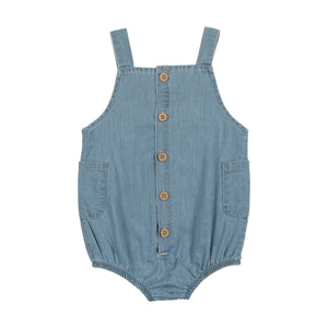 Summer glory boys romper - denim
