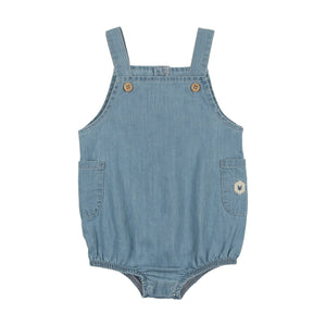 Summer glory boys romper - denim
