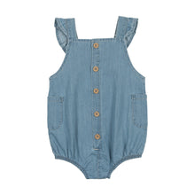 Load image into Gallery viewer, Summer glory girls romper - denim

