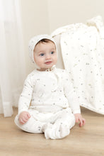 Load image into Gallery viewer, Sweet Berry-Chalk White Boys Layette set

