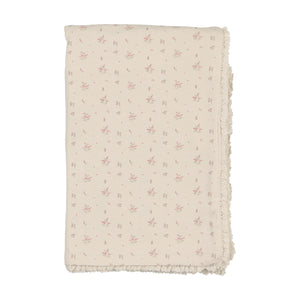 Sweet blossoms layette set - shadow white girls