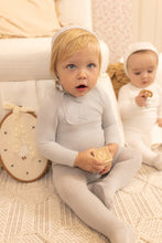 Load image into Gallery viewer, Sweet classic pointelle layette set - Dusty blue
