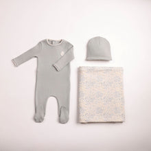Load image into Gallery viewer, Sweet cutout layette set - Chateau stone
