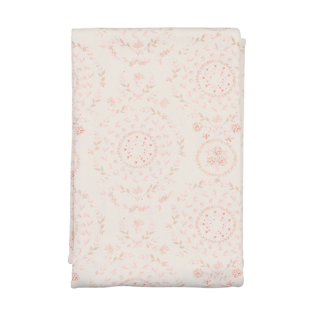 Swirls in bloom layette set - girls print