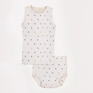 Boat tank and bloomer baby set