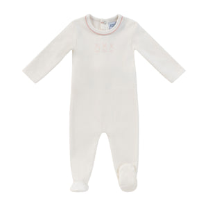 Bunny layette set - Pink