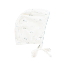 Load image into Gallery viewer, Berry pattern footie and bonnet - Blue
