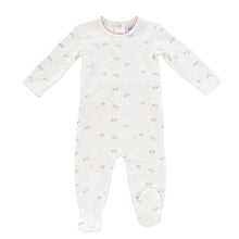 Load image into Gallery viewer, Berry pattern footie and bonnet - Pink
