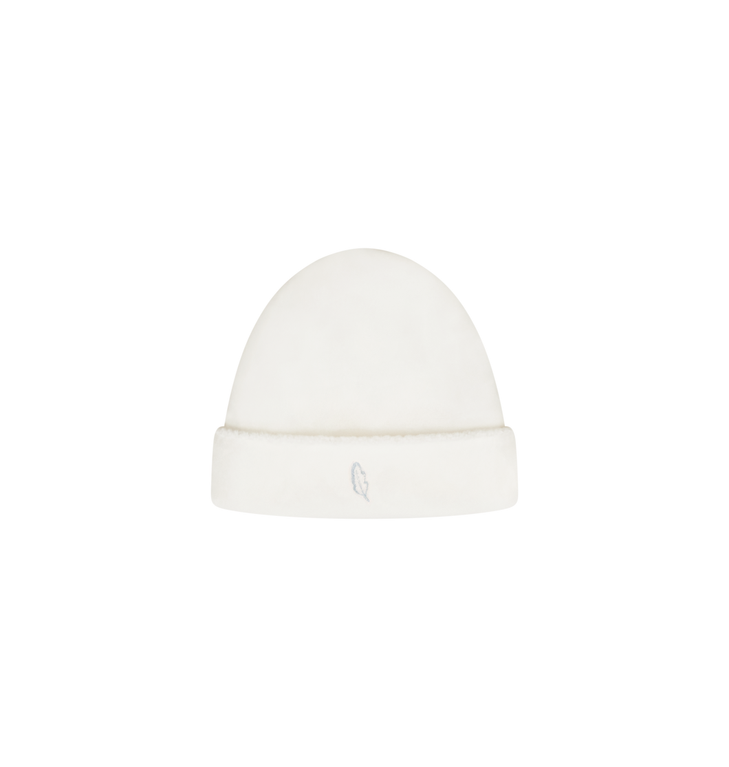 Leaf beanie - Blue