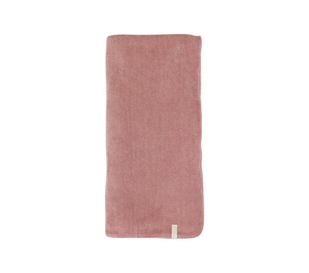 Chenille blanket - Pink